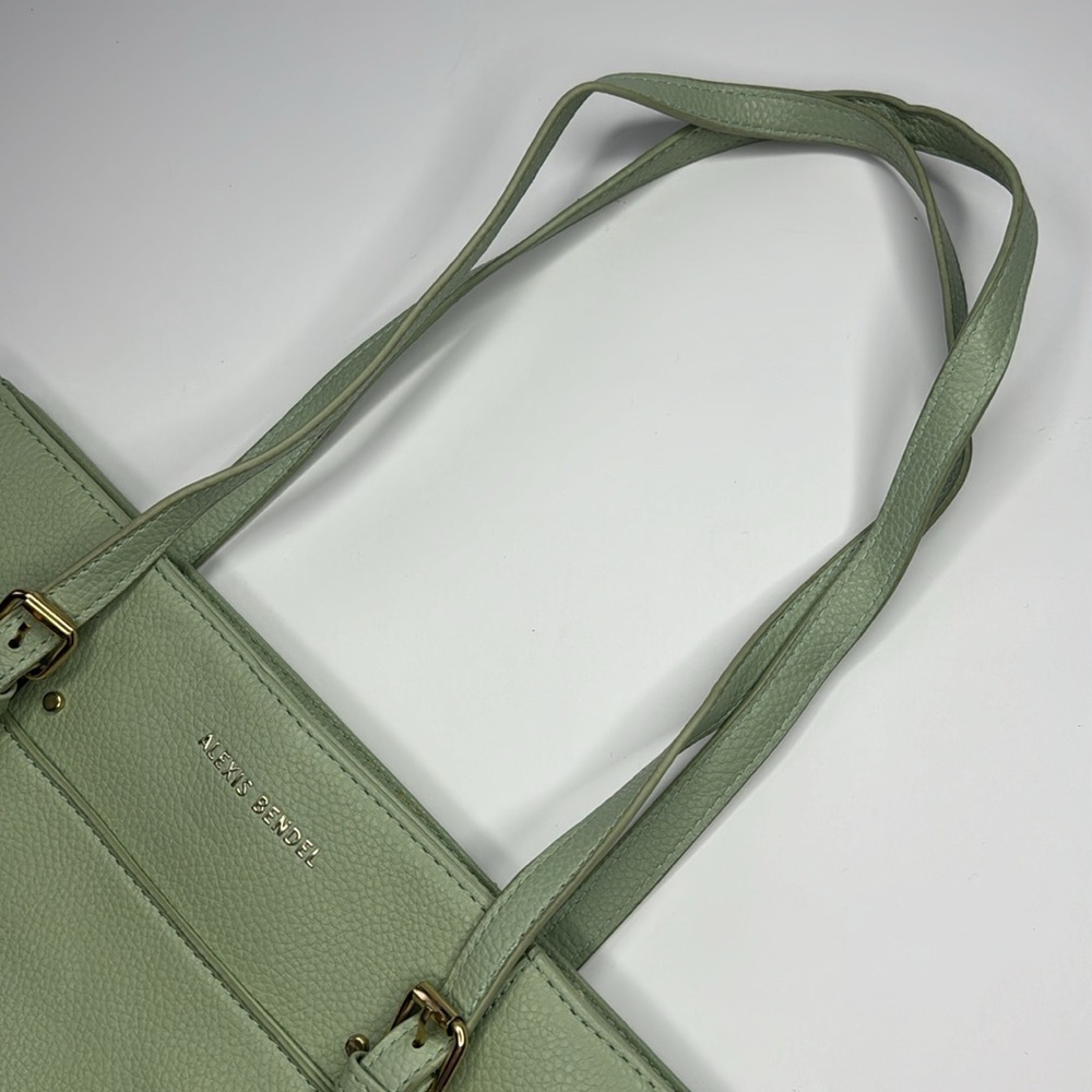 Alexis Bendel Sage Women’s Vegan Leather Chic Tote Everyday Handbag Purse - Picture 6 of 9